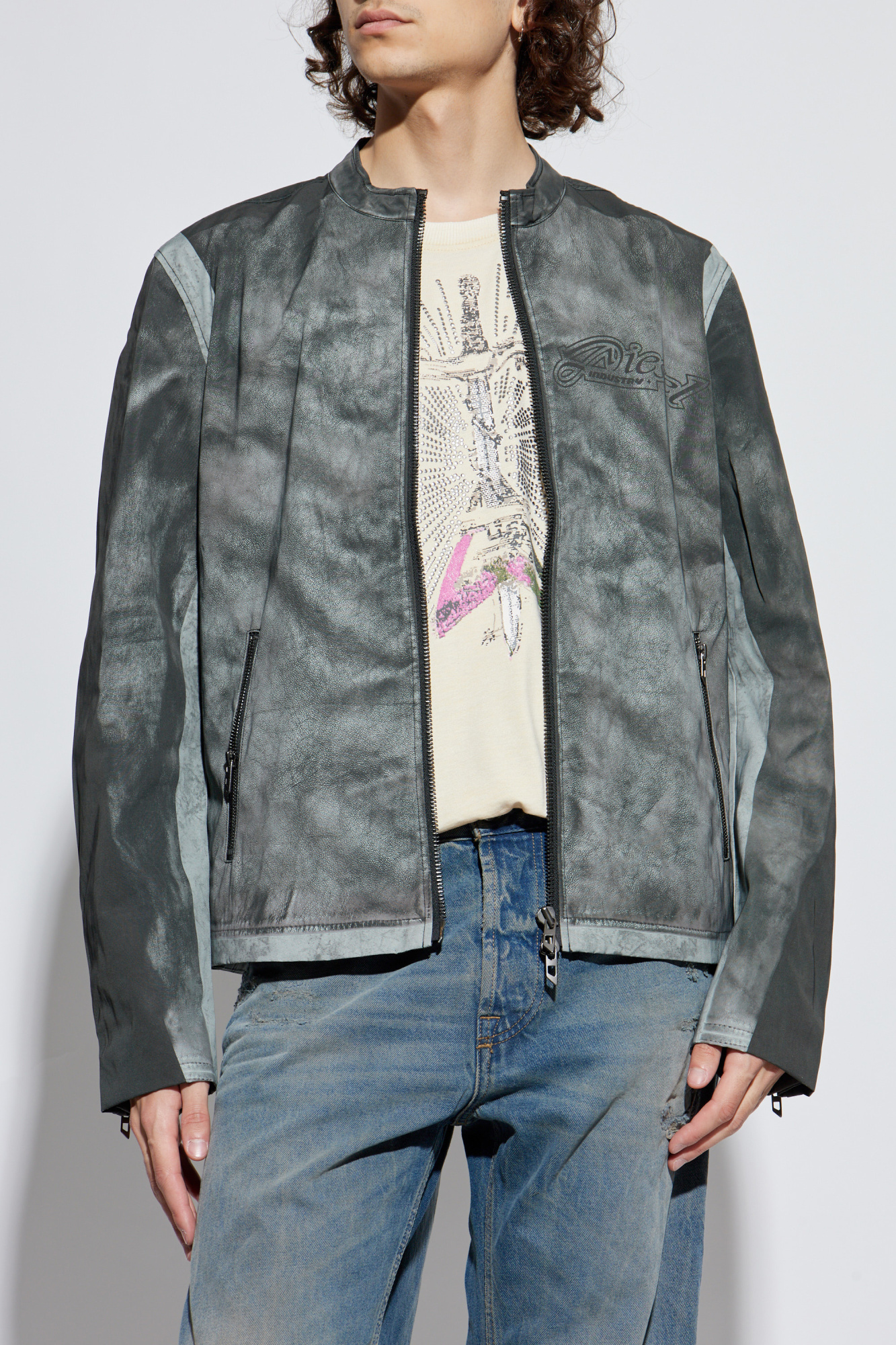 Szary Kurtka 'J-EVERT' Diesel - Vitkac Polska